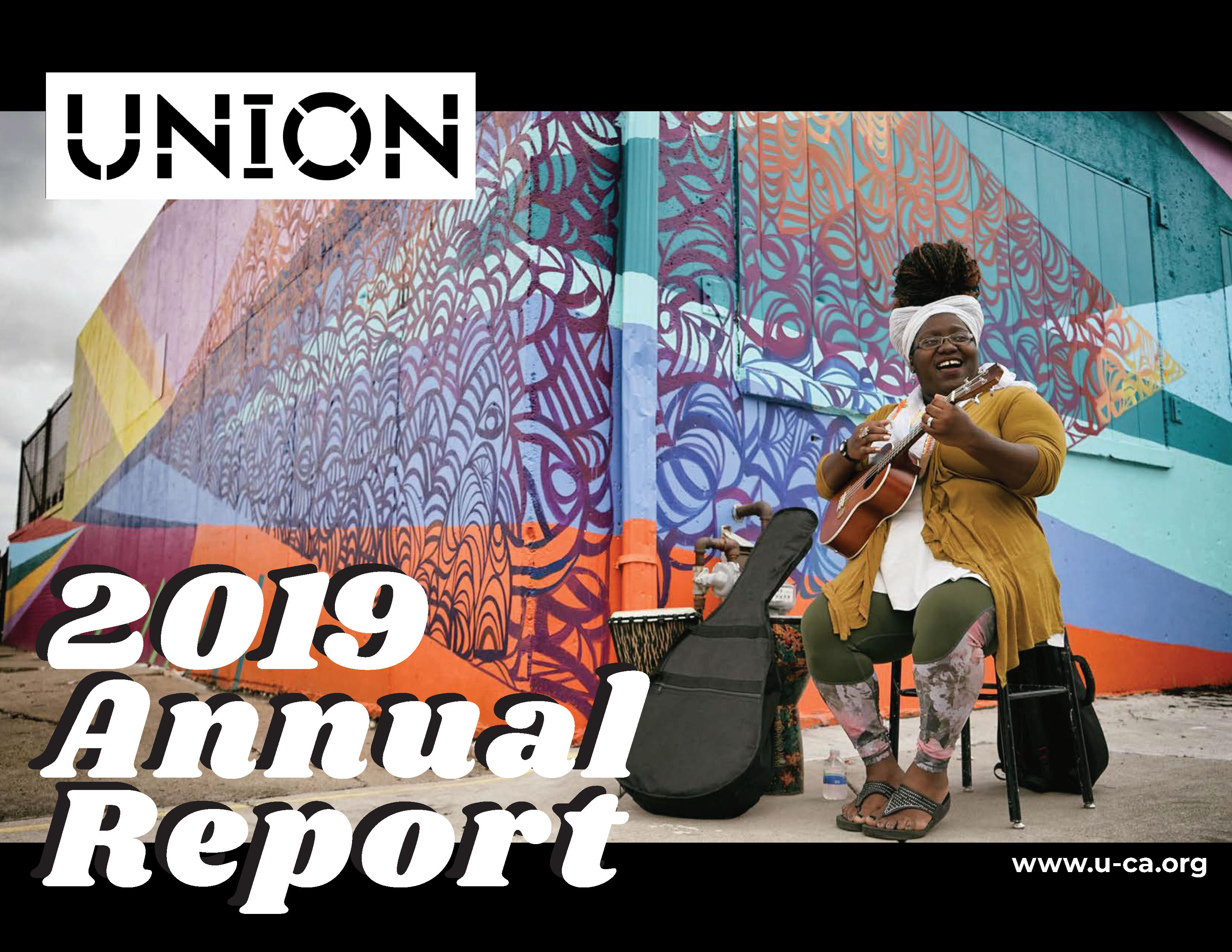 Cover of the 2019 Annual Report Page 01