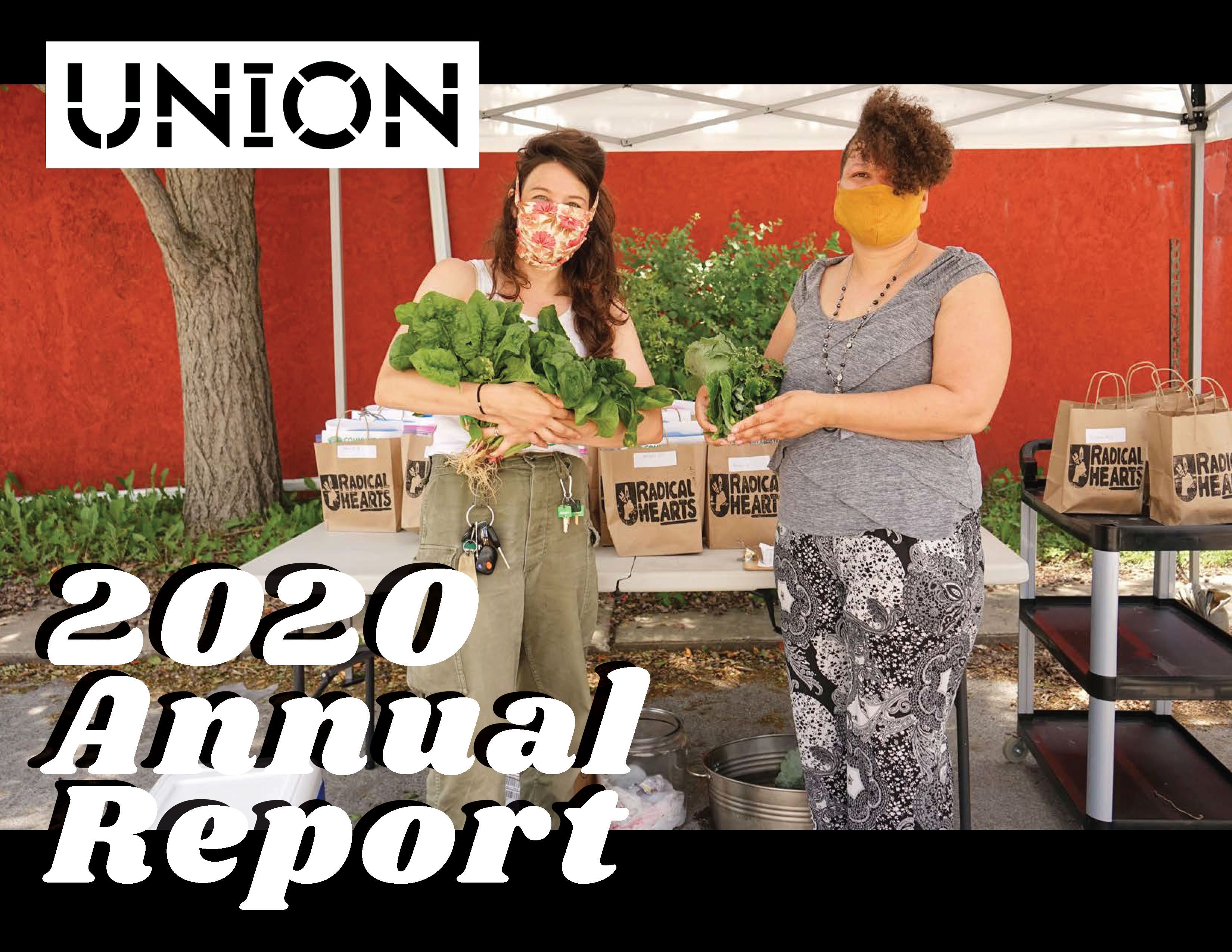 Cover of the 2020 Annual Report Page 01