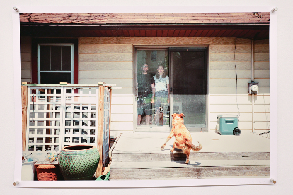 Michael Stryder Couple With Dog