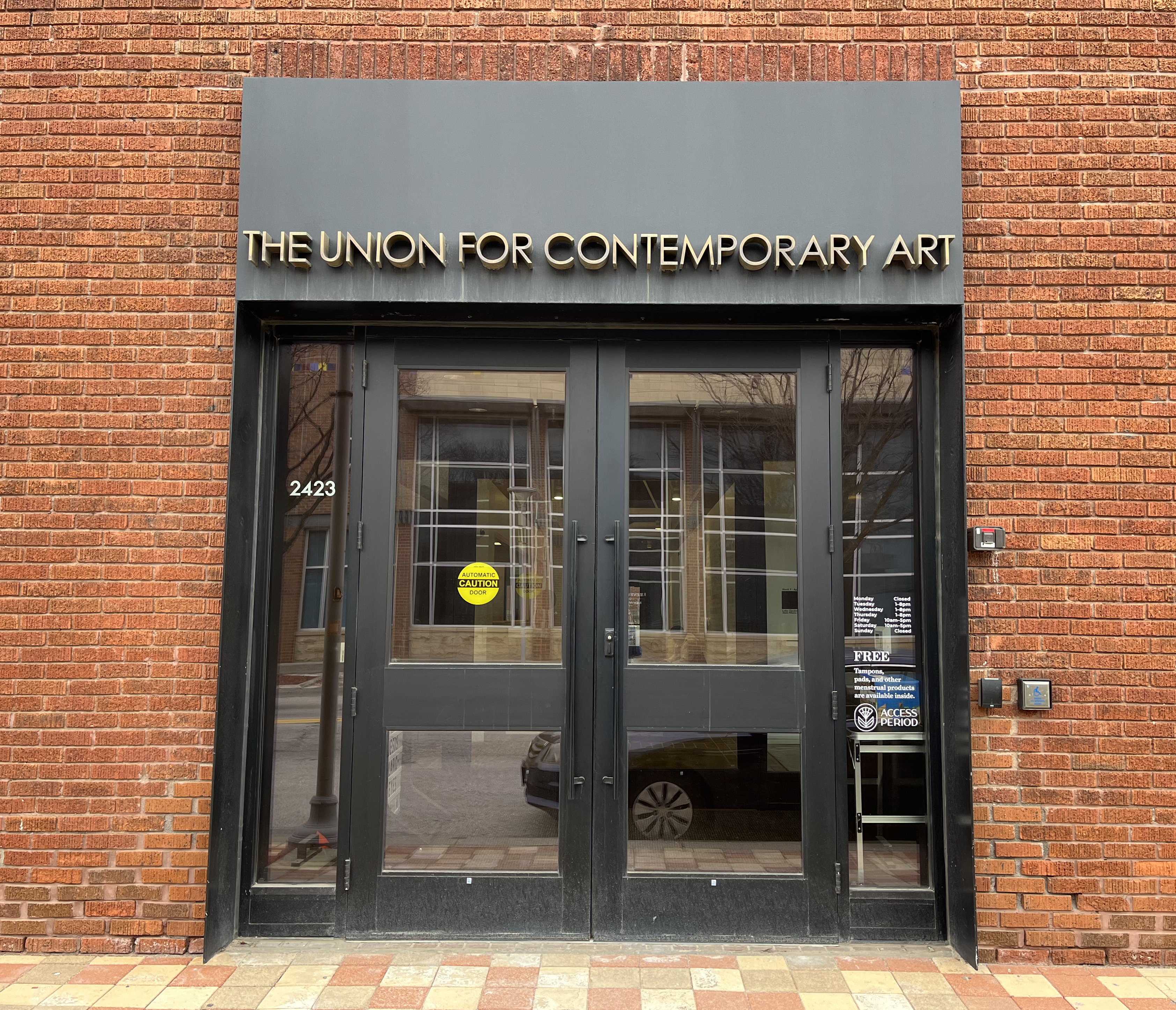 Photo of the front doors of The Union