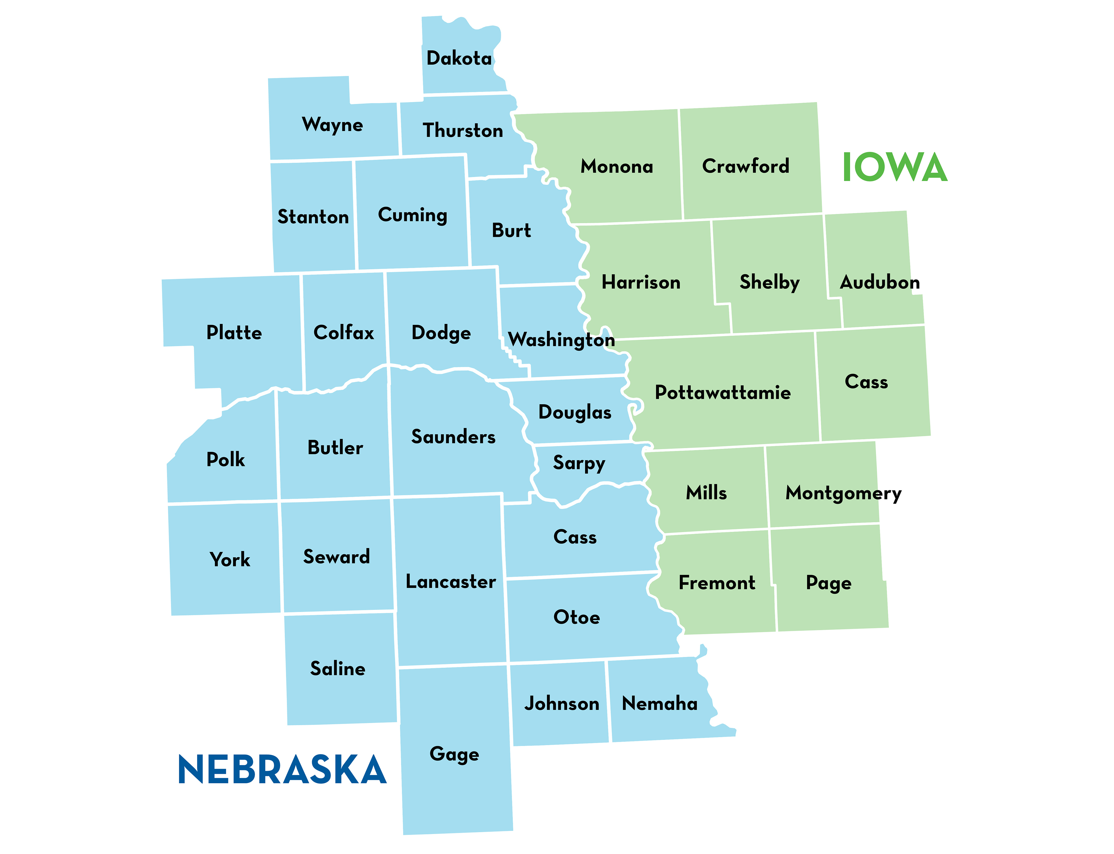Populus Fund Eligible Counties
