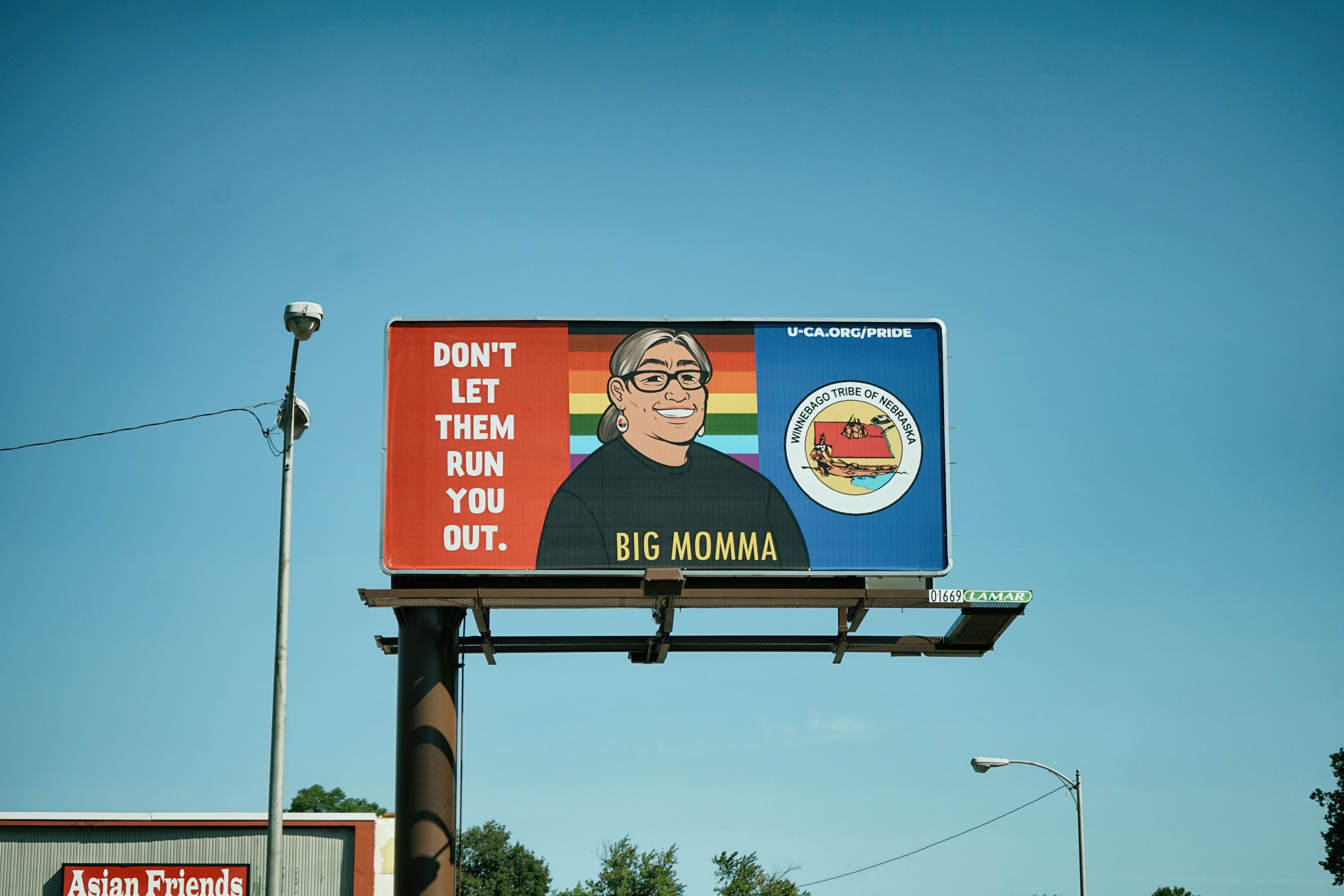 We Thrive in Middle Spaces Billboard of Big Momma
